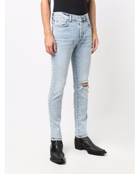 Jean skinny déchiré bleu clair Amiri