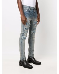 Jean skinny déchiré bleu clair Amiri