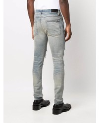 Jean skinny déchiré bleu clair Amiri