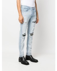 Jean skinny déchiré bleu clair Amiri