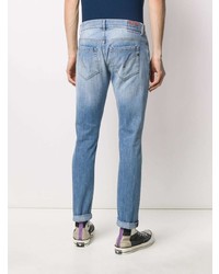 Jean skinny déchiré bleu clair Dondup