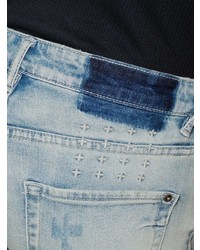 Jean skinny déchiré bleu clair Ksubi