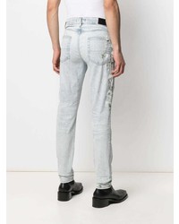 Jean skinny déchiré bleu clair Amiri