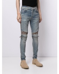 Jean skinny déchiré bleu clair Amiri