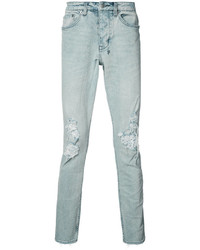 Jean skinny déchiré bleu clair Ksubi