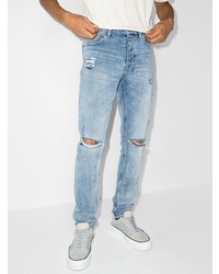 Jean skinny déchiré bleu clair Ksubi