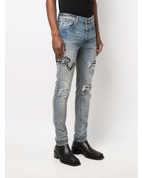 Jean skinny déchiré bleu clair Amiri