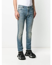 Jean skinny déchiré bleu clair Balmain