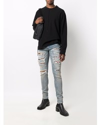 Jean skinny déchiré bleu clair Amiri