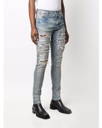 Jean skinny déchiré bleu clair Amiri