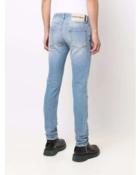 Jean skinny déchiré bleu clair Just Cavalli