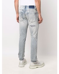 Jean skinny déchiré bleu clair Ksubi