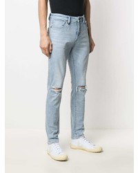 Jean skinny déchiré bleu clair Neuw