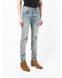 Jean skinny déchiré bleu clair Amiri