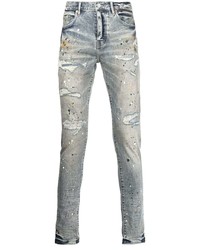 Jean skinny déchiré bleu clair purple brand