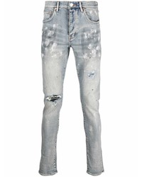 Jean skinny déchiré bleu clair purple brand