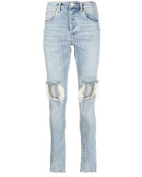 Jean skinny déchiré bleu clair purple brand