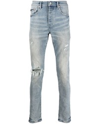 Jean skinny déchiré bleu clair purple brand