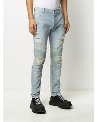 Jean skinny déchiré bleu clair Balmain