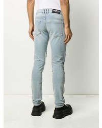 Jean skinny déchiré bleu clair Balmain