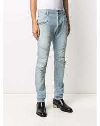 Jean skinny déchiré bleu clair Balmain