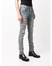 Jean skinny déchiré bleu clair Amiri