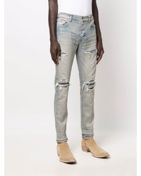 Jean skinny déchiré bleu clair Amiri