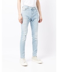 Jean skinny déchiré bleu clair 7 For All Mankind