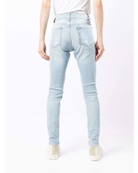 Jean skinny déchiré bleu clair 7 For All Mankind