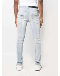 Jean skinny déchiré bleu clair Philipp Plein