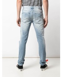 Jean skinny déchiré bleu clair Ksubi