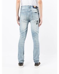 Jean skinny déchiré bleu clair Ksubi