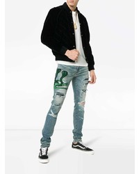 Jean skinny déchiré bleu clair Amiri