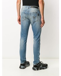 Jean skinny déchiré bleu clair Philipp Plein