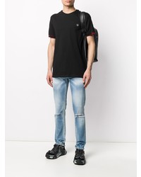 Jean skinny déchiré bleu clair Philipp Plein