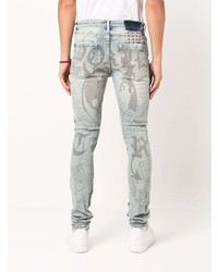 Jean skinny déchiré bleu clair Ksubi