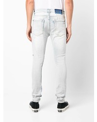 Jean skinny déchiré bleu clair Ksubi