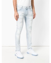 Jean skinny déchiré bleu clair Tommy Hilfiger