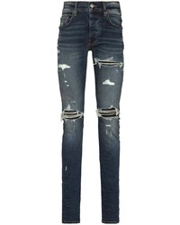 Jean skinny déchiré bleu marine Amiri