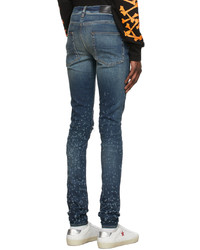 Jean skinny déchiré bleu marine Amiri