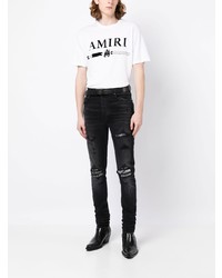 Jean skinny déchiré bleu marine Amiri