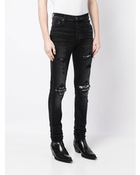 Jean skinny déchiré bleu marine Amiri