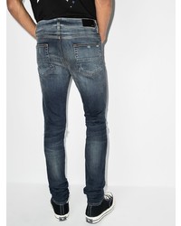 Jean skinny déchiré bleu marine Amiri