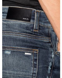 Jean skinny déchiré bleu marine Amiri