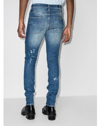 Jean skinny déchiré bleu marine Ksubi