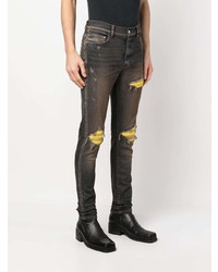 Jean skinny déchiré bleu marine Amiri