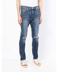 Jean skinny déchiré bleu marine True Religion