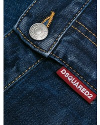 Jean skinny déchiré bleu marine Dsquared2