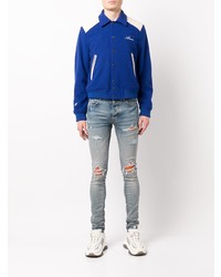 Jean skinny déchiré bleu Amiri