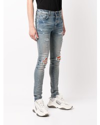 Jean skinny déchiré bleu Amiri